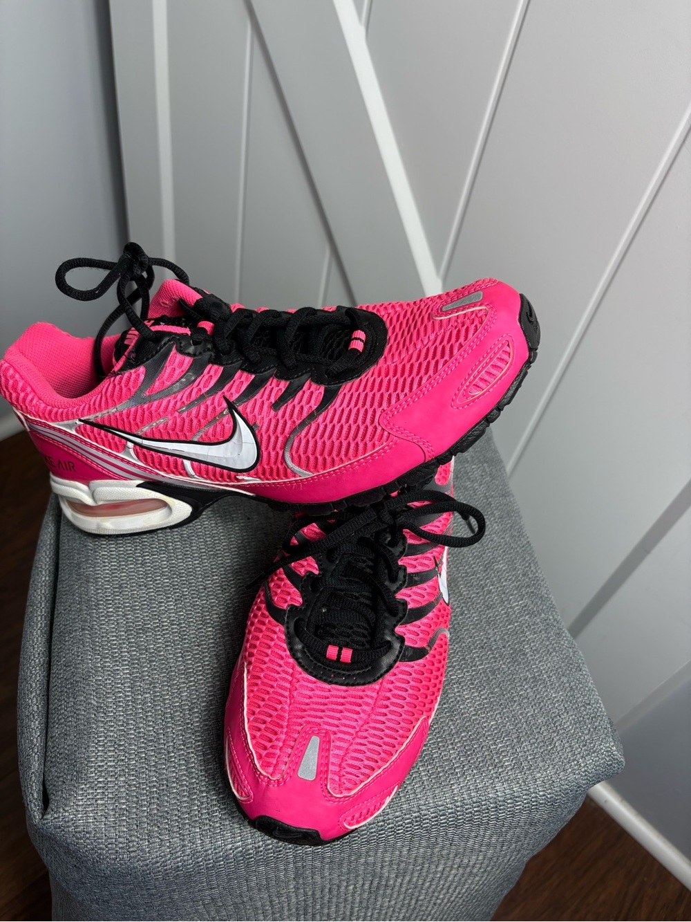 Nike Hot Pink and Black Women's Running Shoes